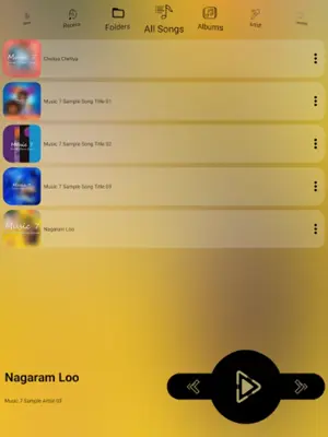 Music 7 Pro - Music Player 7 android App screenshot 3