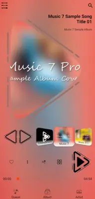 Music 7 Pro - Music Player 7 android App screenshot 6